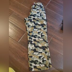 Tony Hawk Camouflage Pajama Pants Size 10-12